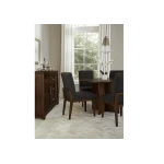Upholstered Side Chair Black Fabric - Image 8