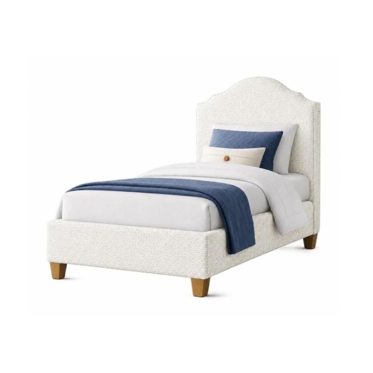 7c8e280a0bca0f6f6d828b6d87931268 Tide & Timber Linen Uph Twin Upholstered Bed - 830/831/833/834/835-331L - Image 1