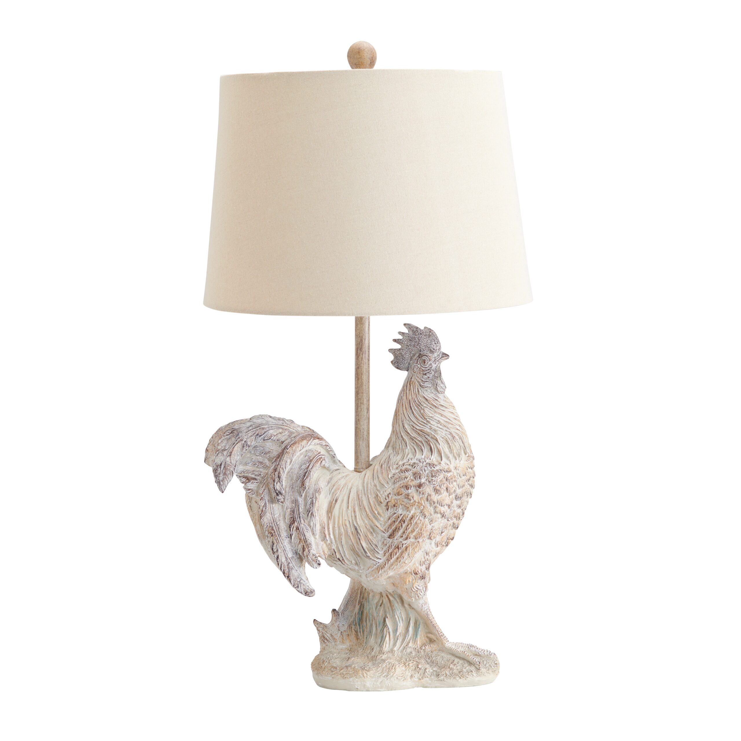 89116bed121abacd4dd88f49d09a3c46 Barnyard Rooster Table Lamp - Image 1