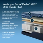 Serta® Iseries® Nxg™ Mattress - 4500 Hybrid Ultra Plush - 4500 Hybrid Ultra Plush / Full - Image 3
