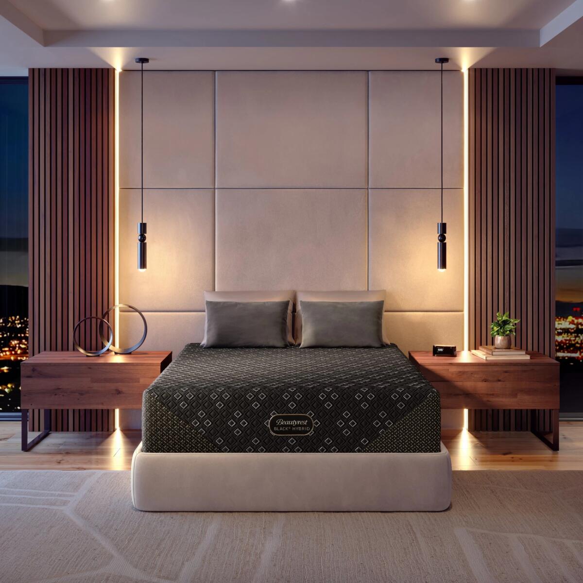 9b8de0eb997e47dbb3ce7c8144bf72b6 Beautyrest Black Hybrid Xcs Series Three Firm - Split Head Queen - Image 1