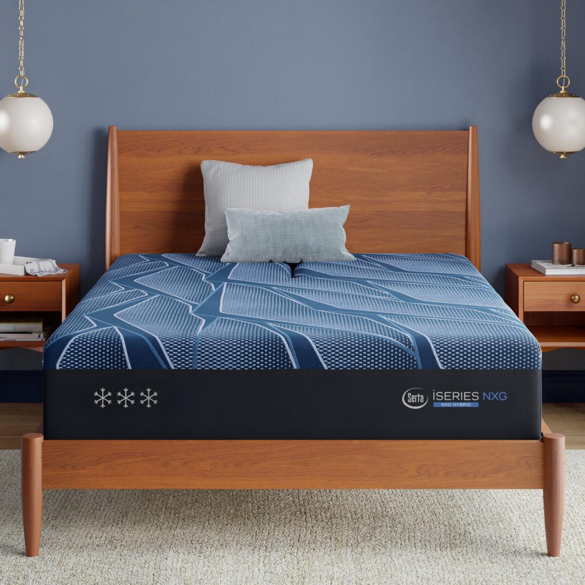 a114c113b6bfc6045e787af766a53f42 Serta® Iseries® Nxg™ Mattress - 3500 Hybrid Medium - Medium / Split Head King - Image 1