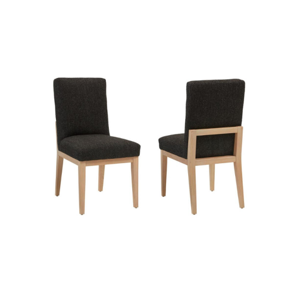 ad32de90fe0f6d23bbdfe1c2f10f24a8 Upholstered Side Chair Black Fabric - Image 1