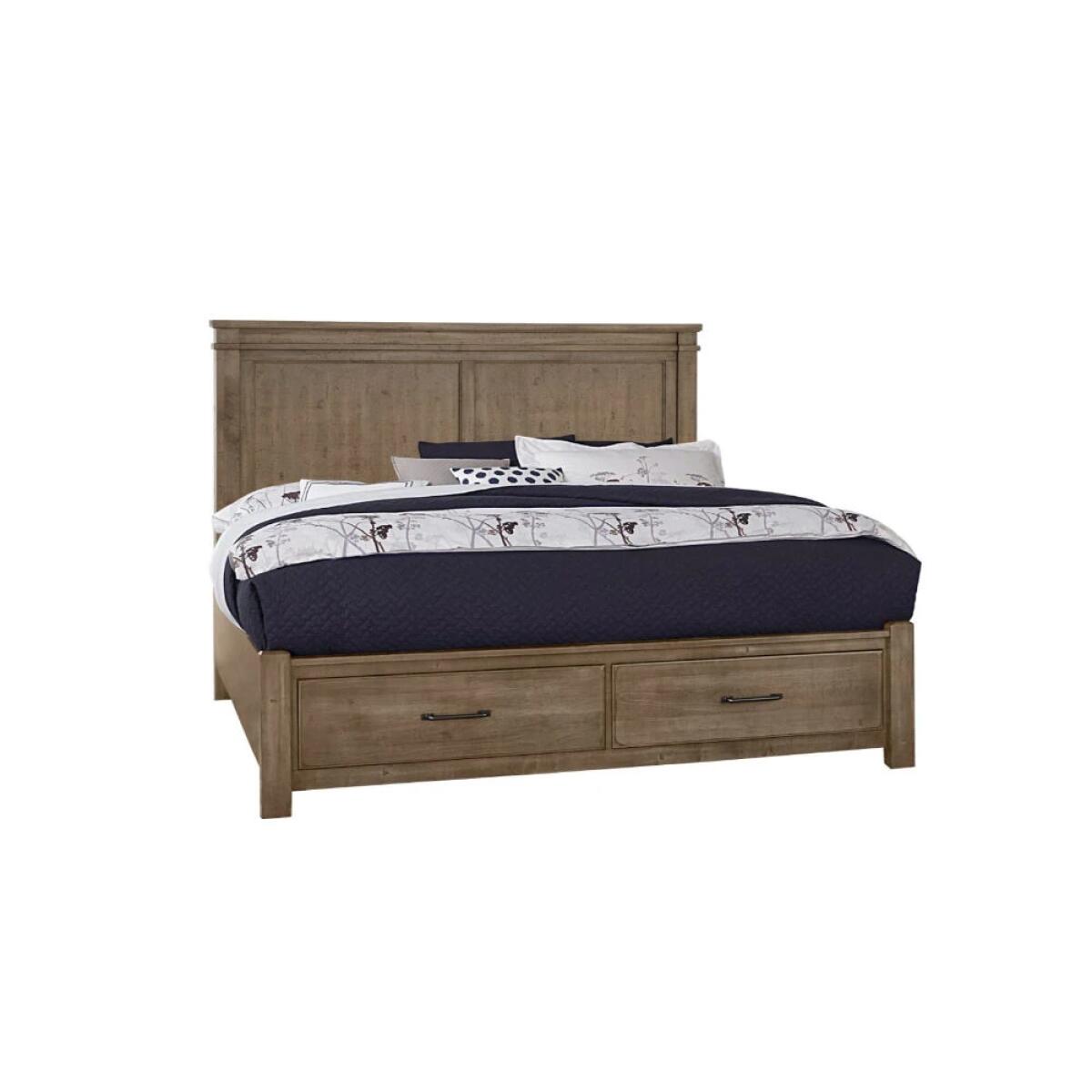b7bb644119e75f72d346da3257843c7b Mansion Bed With Footboard Storage - Image 1