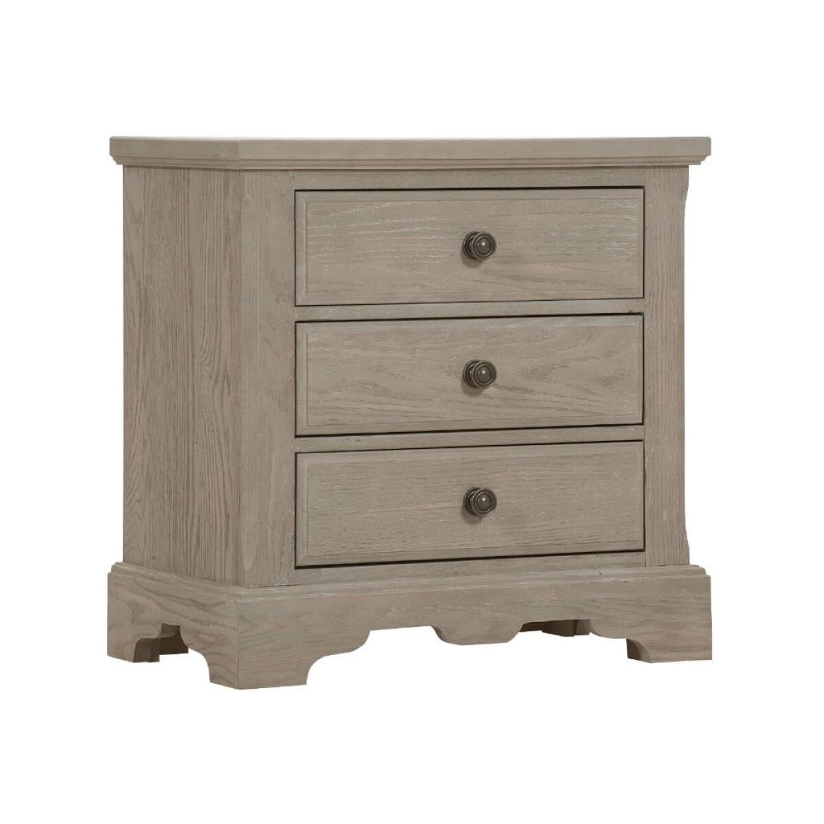 bf7e7bc9c2bee9b89cf4a7af128d9684 Night Stand - 3 Drawer - Image 1