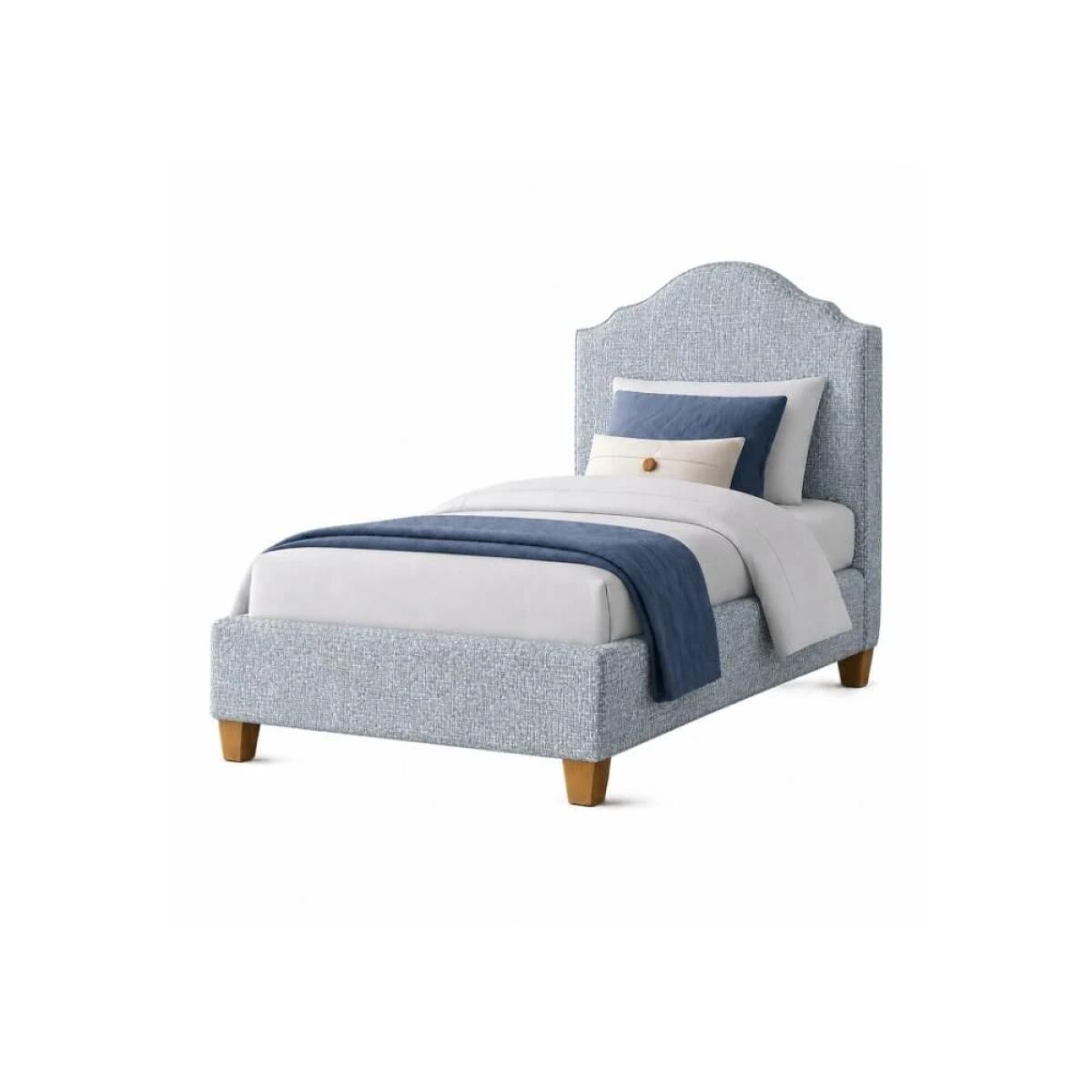 db3347a525c065bcee840ce52c2c38ce Tide & Timber Ocean Blue Twin Upholstered Bed - 830/831/834/835-331U - Image 1