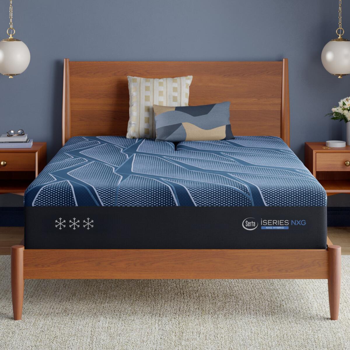 db6b096cb10fd1e0231dc9efe5ebc988 Serta® Iseries® Nxg™ Mattress - 4500 Hybrid Ultra Plush - 4500 Hybrid Ultra Plush / Split Head Queen - Image 1