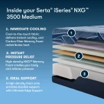 Serta® Iseries® Nxg™ Mattress - 3500 Medium Foam - King - Image 3