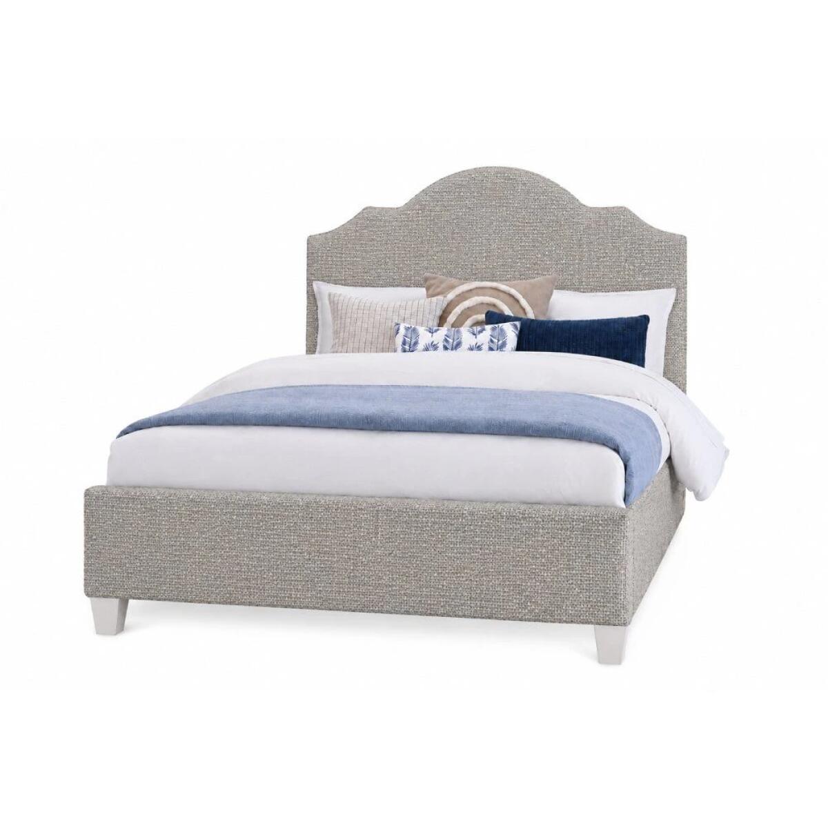 ea6310eef27edd04657586593782ad58 Tide & Timber King Ash Grey Upholstered Bed - 830/831/834/835-661A - Image 1