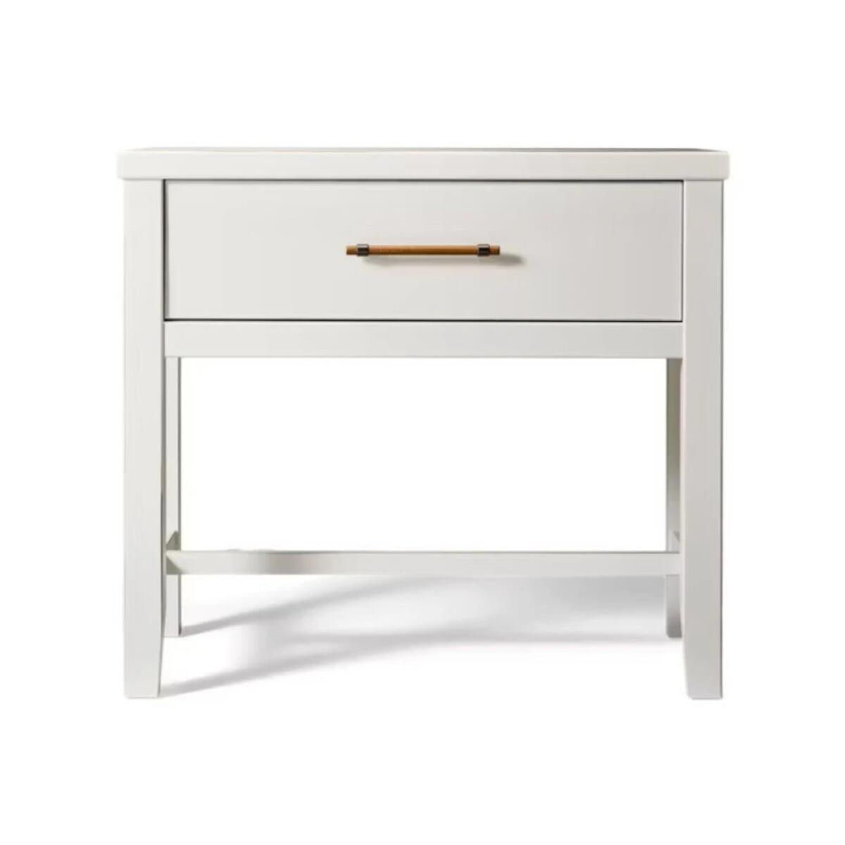 fd0fd00ebc99a9ad3677e2f356fbe7b7 Bedside Table - 1 Drawer - Image 1